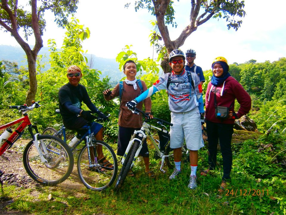 Bersepeda di Yogya dengan teman-teman SPSS