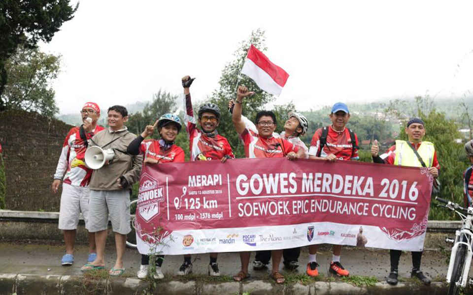 Menikmati Gowes Merdeka 2016 Mengelilingi Merapi